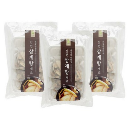 자연애 간편 한방 삼계탕 재료