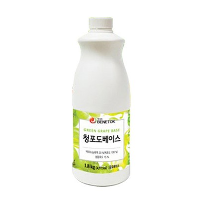 베네톡 청포도 베이스 농축액 1