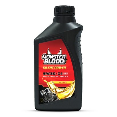 몬스터블러드 사일런트파워 5W30 C4 DPF 디젤 엔진오일 1L 리뷰후기