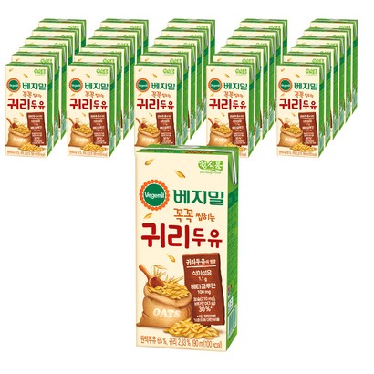 베지밀 꼭꼭 씹히는 귀리두유 리뷰후기