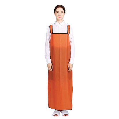 웰프런 우레탄 방수앞치마 검정파이핑 대