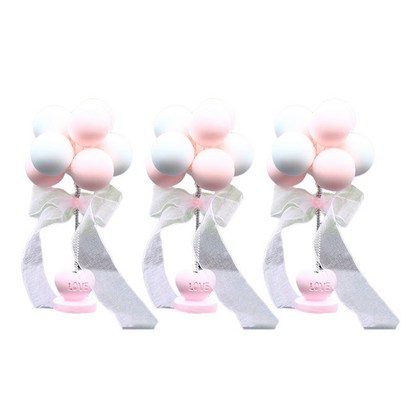 앤티스 마카롱 러브풍선 인테리어 차량용 피규어
