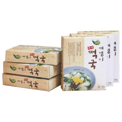 갯푸른 매생이 즉석 떡국 리뷰후기