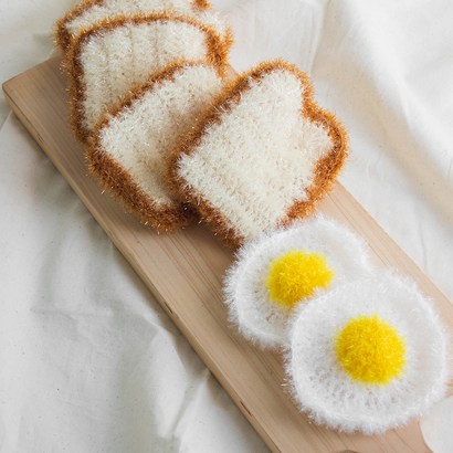 야나 식빵수세미계란수세미 뜨개질 DIY패키지