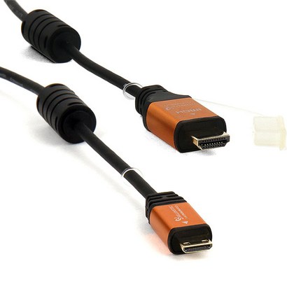 셀인스텍 HDMI MINI HDMI 20ver 케이블 골드메탈 리뷰후기