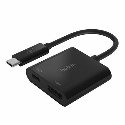벨킨 USB-C to HDI C타입 60W D 충전 어댑터 4K 영상출력 썬더볼트3 환 젠더 AVC002 리뷰 후기