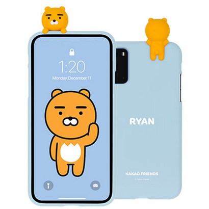카카오프렌즈 아트 젤리 휴대폰 케이스