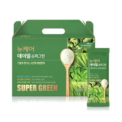 뉴케어 데이밀 슈퍼그린 선식가루 28개 리뷰후기