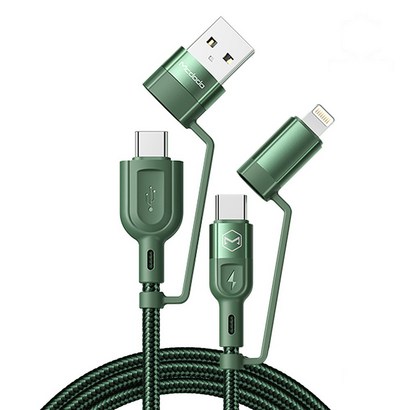 맥도도 4 in 1 멀티 D 고속충전 케이블 1