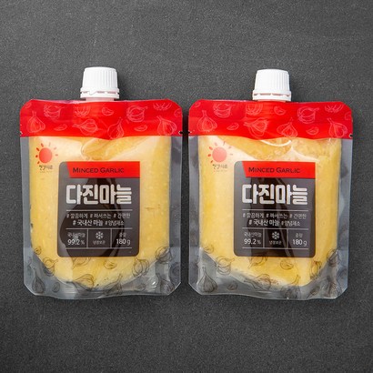 엔젤식품 짜서쓰는 다진마늘 리뷰후기