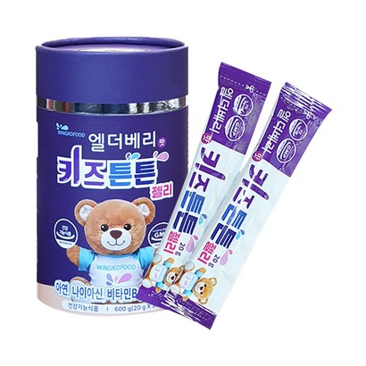 윙코푸드 엘더베리 키즈튼튼 젤리