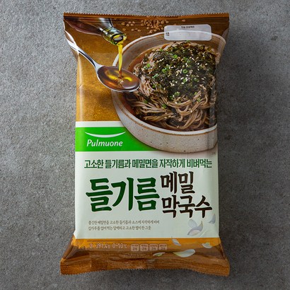 풀무원 들기름 메밀막국수 2인분