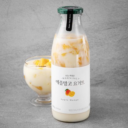 자연원 오늘과일은 모닝? 애플망고 요거트 리뷰후기
