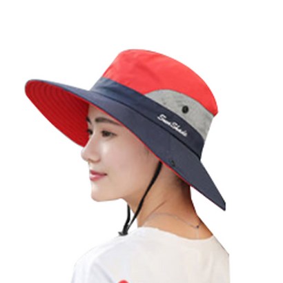 사파리 여성용 등산모자