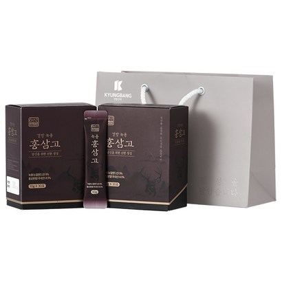 경방 녹용홍삼고 스틱 쇼핑백