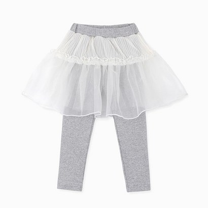 오즈키즈 여아용 베일 치마 레깅스