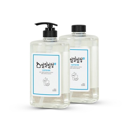 일일일청 고급 주방세제 레몬향 리뷰후기