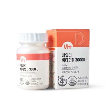 비타민하우스 데일리 비타민D 3000IU 21