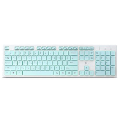 T삼보 USB 유선 키보드 키스킨