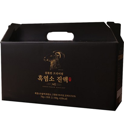 윤오헬시 참진한 프리미엄 흑염소 진액