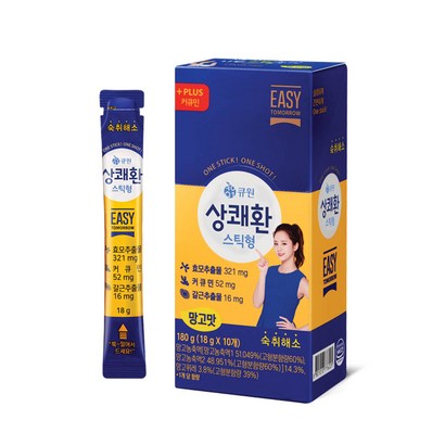 큐원 컨디션 회복 상쾌한 숙취 해소제 스틱형
