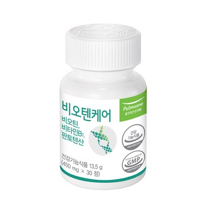 풀무원건강생활 비오텐케어 비오틴 비타민B 판토텐산