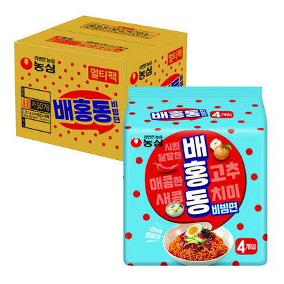 농심 배홍동 비빔면 리뷰 후기