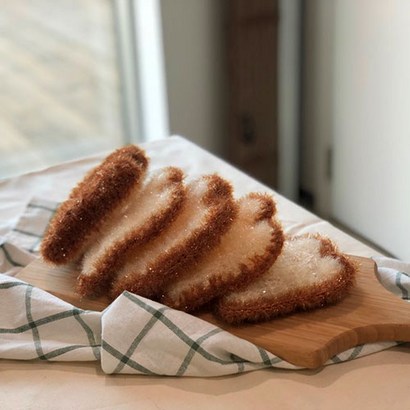 바늘이야기 왕초보 식빵 수세미 뜨기 DIY 패키지 리뷰후기
