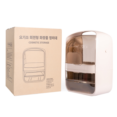 요기쏘 회전형 화장품 정리대 핑크 리뷰후기