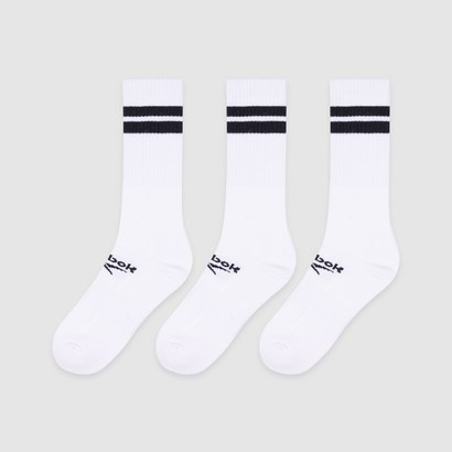 리복 클럽 쿠션 크루삭스 3켤레