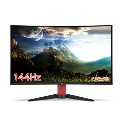 글로벌전자 27형 Fu HD 144HZ 커브드 베젤리스 게이밍 모니터 리뷰 후기