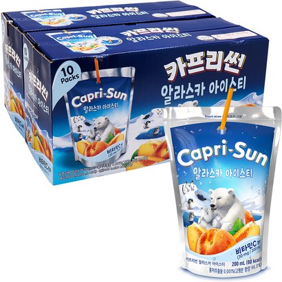농심 카프리썬 알라스카 아이스티