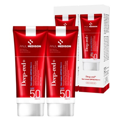 폴메디슨 딥레드 썬크림 SF50 A