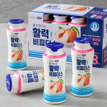 풀무원다논 활력 비피더스 복숭아