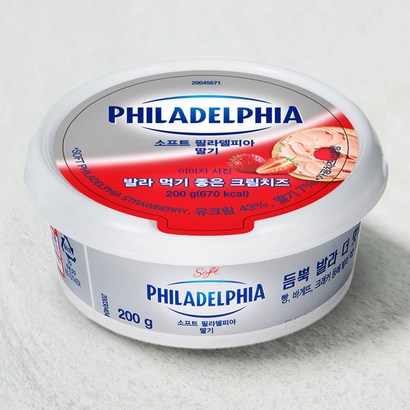 필라델피아 크래프트 소프트 크림치즈 딸기 리뷰후기