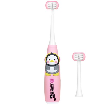 베이비 펭수 3D칫솔모 아동 전동칫솔 리뷰 후기