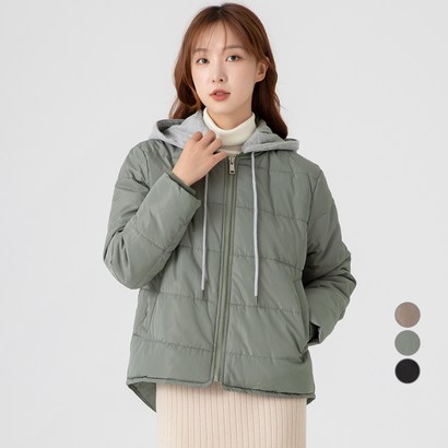 캐럿 여성용 디테쳐블 후디 A-1 자켓