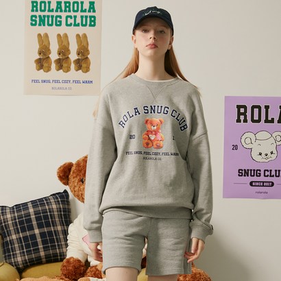 로라로라 ROLA BEAR 맨투맨 TS-21525 리뷰후기