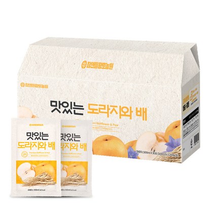황토농원 맛있는 도라지와 배즙