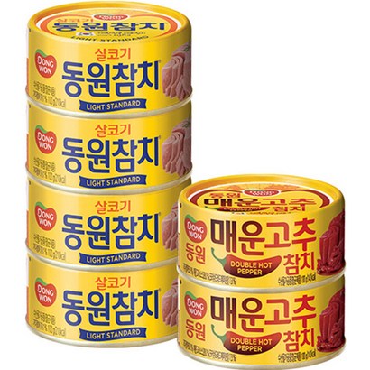 동원 살코기참치 매운고추참치