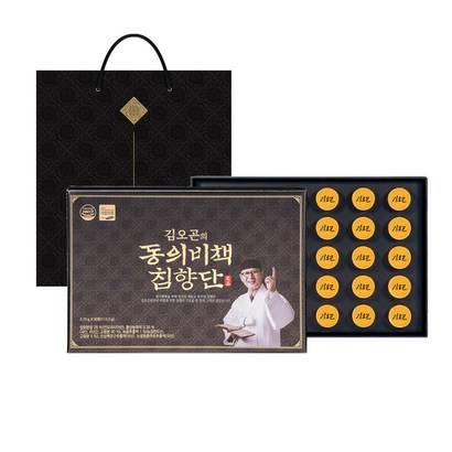 김오곤의 동의비책 침향단 쇼핑백