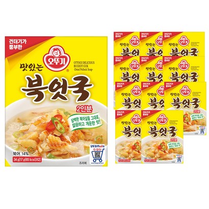 오뚜기 즉석 북어국 2인분