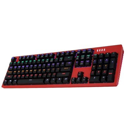 앱코 HACKER K516 축교환 측면 RGB 라이팅 이중사출 게이밍 기계식 키보드 청축 리뷰후기