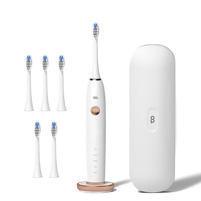 오아 클린이 소프트B 음파 전동칫솔 화이트 소프트 리필 칫솔모 화이트