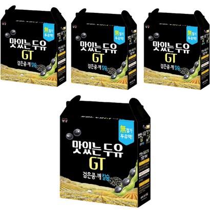 맛있는두유GT 검은콩 깨 64개 리뷰후기
