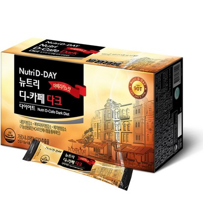 뉴트리디데이 디카페 다크 다이어트 아메리카노맛 1개 리뷰후기
