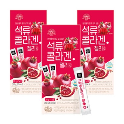 내추럴박스 석류콜라겐 젤리스틱