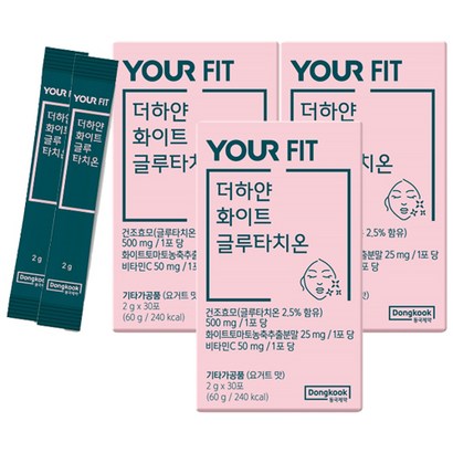 동국제약 유어핏 더하얀 화이트토마토 글루타치온