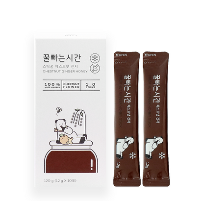 시속삼십킬로미터 꿀빠는시간 스틱꿀 체스트넛 진저