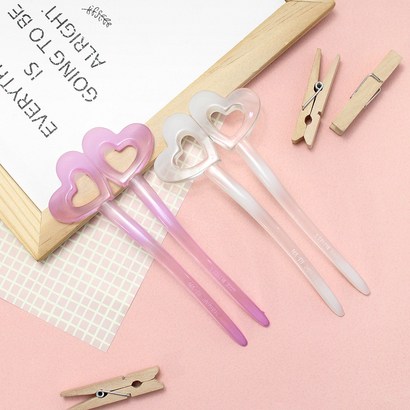 비단길 클레아 하트 비녀 2종